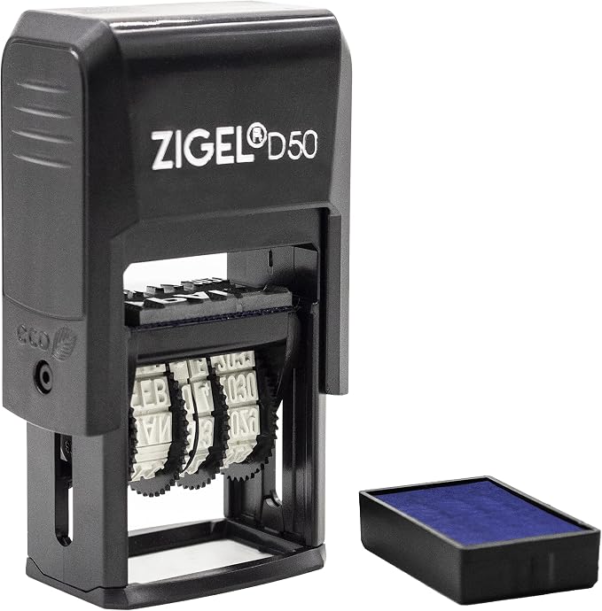 ZIGEL D50 Date Stamp with MAILED - Image 3