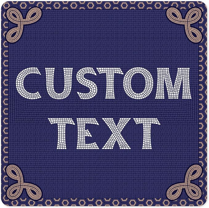 Custom Sign, Custom Street Sign, 11 Font Colors, 13 Font Styles, 4 Hole Options by MySignCenter