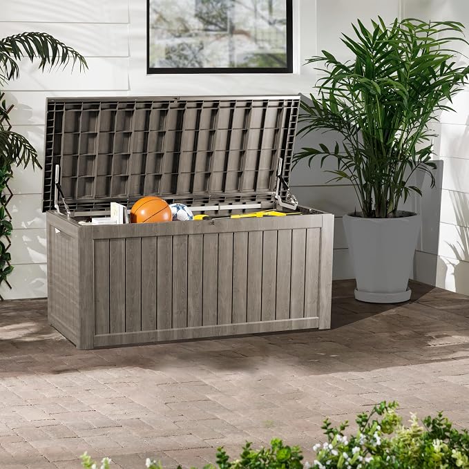 Yardgrace 270 Gallon Heavy Duty Outdoor Storage Box - Image 2