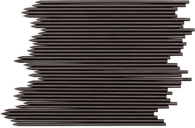 June Gold 108 Pieces, 2.0 mm 4B Lead Refills, 90 mm Length, Extra Bold Thickness - Image 2