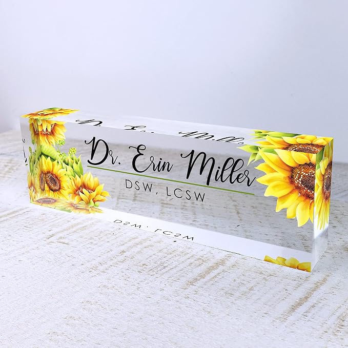 Artblox Office Desk Name Plate Personalized | Custom Name Plates - Image 5