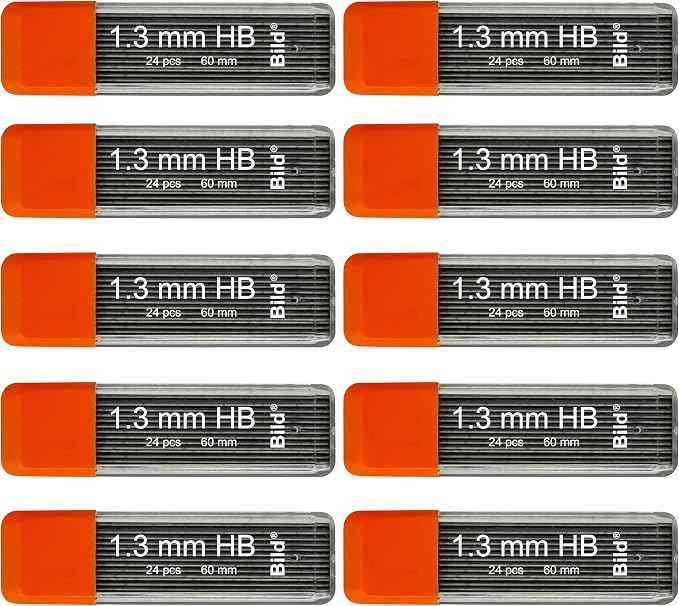 Bild Premium 1.3 mm Mechanical Pencil Lead Refills HB #2