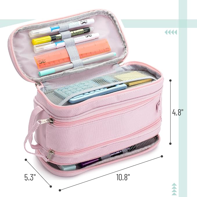 Mr. Pen- Large Capacity Pencil Case, Big Capacity Pencil Case, Big Pencil Pouch - Image 4