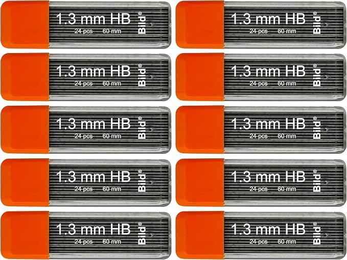 Bild Premium 1.3 mm Mechanical Pencil Lead Refills HB #2