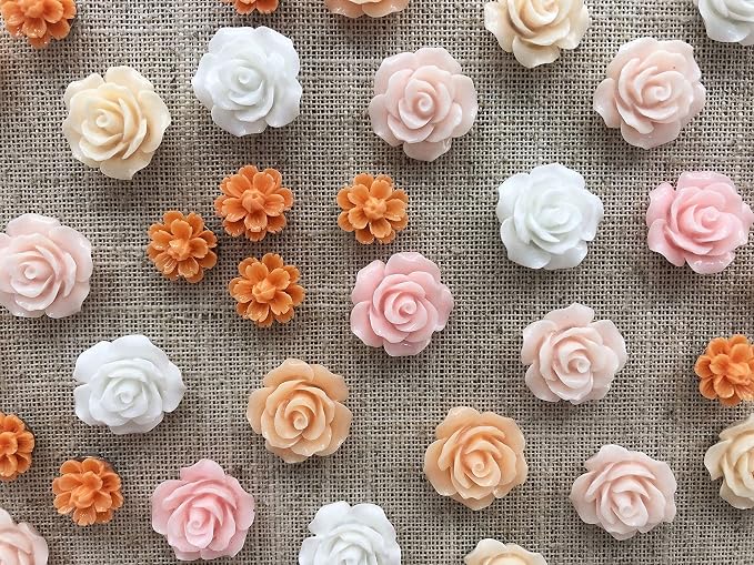 Temoyj Push Pins 24 Pcs, Decorative ThumbTacks by Temoyj