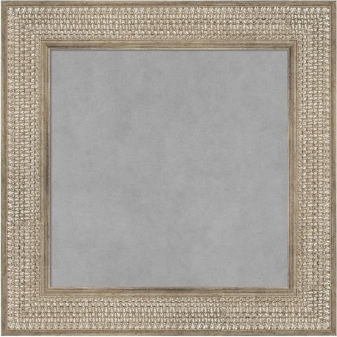Amanti Art Silver Framed Magnetic Board 22x22 Small Vision Board by AmantiArt