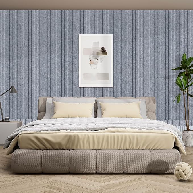 5 Pack Acoustic Panels, Premium Wall Sound Absorbing Panels, Decorative Sound - Image 6