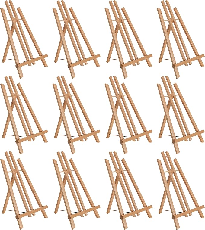 U.S. Art Supply 14" Medium Tabletop Display Easel by USArtSupply