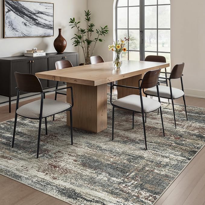 GENIMO Rugs for Bedroom-Washable 6x9 Area Rugs Lightweight Low Pile, Modern - Image 8