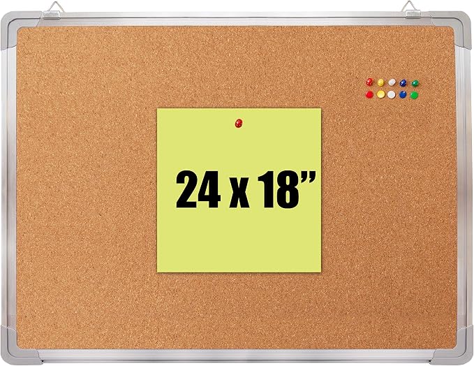Cork Board Set for Wall by Navy+Penguin