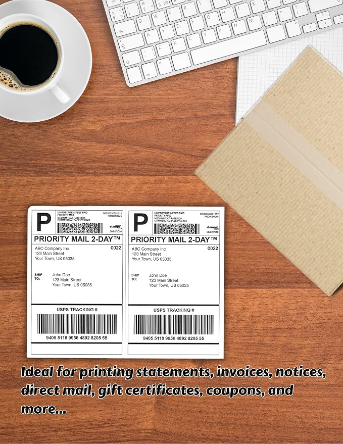 Limited Papers 8.5x11 Perforated Paper, 20/50 Pound, 75 GSM, Variety of - Image 3