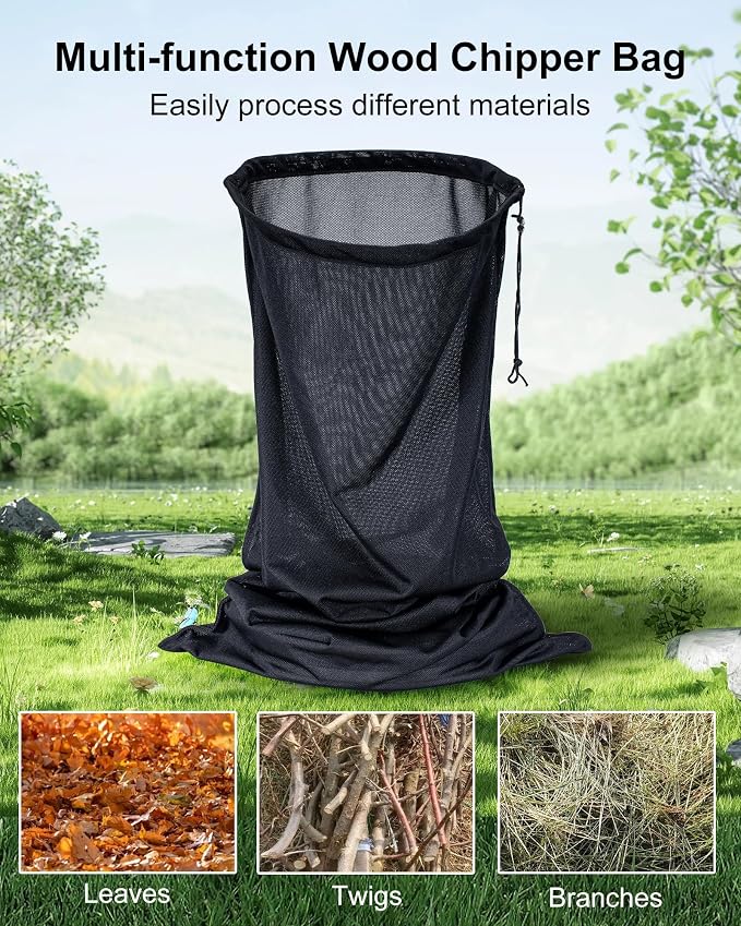 WAUGODD Wood Chipper Shredder Bag - Image 4