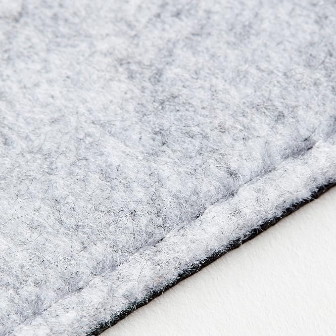 Wolvende Premium Felt Desk Mat | Small 12" x 27.5" | Multifunctional Desk Pad - Image 5