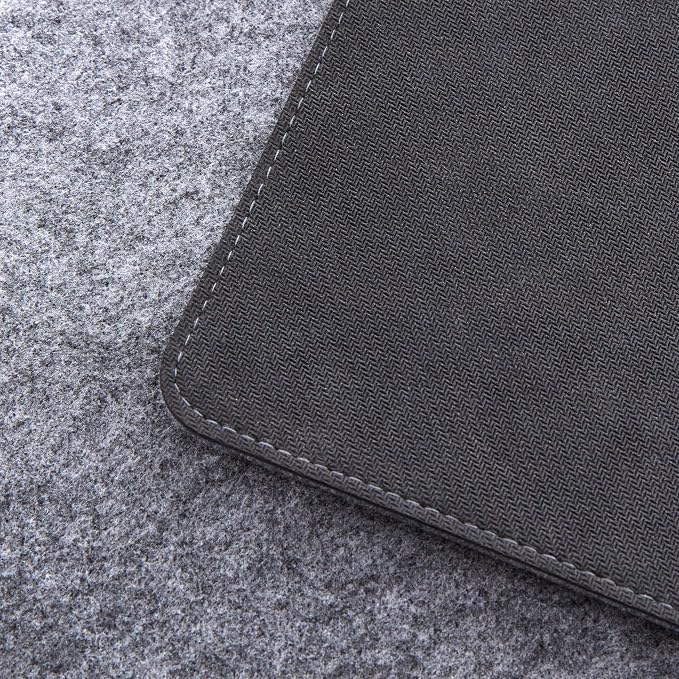 Wolvende Premium Felt Desk Mat | Medium 12" x 36" | Multifunctional Desk Pad - Image 5